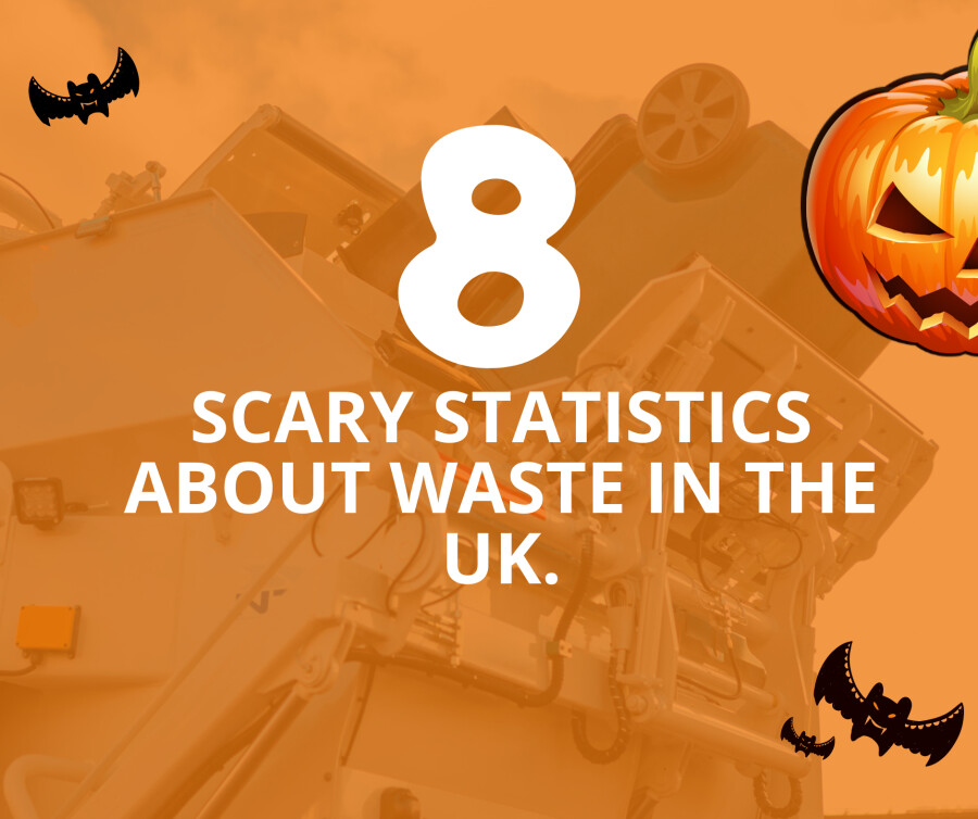 8 Scary statistics about Waste in the UK.