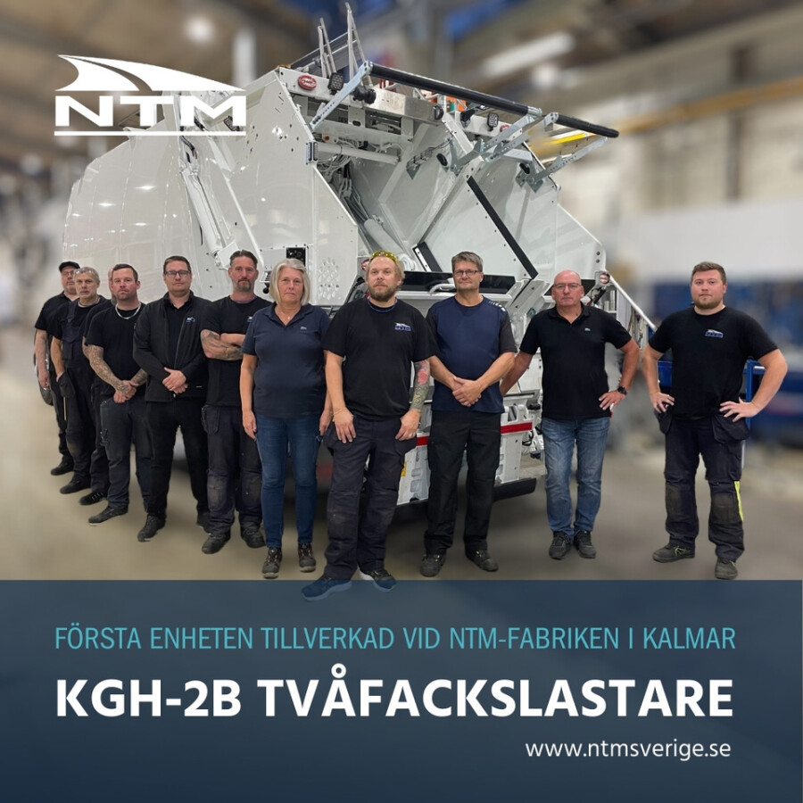 Första enheten tillverkad vid NTM-fabriken i Kalmar! 